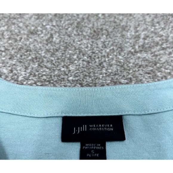 J. Jill Women’s Green Sleeveless Blouse Size Small Petite - Picture 6 of 8